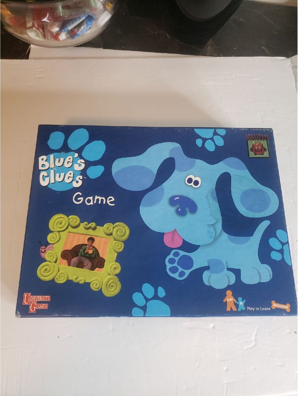 Blue's Clues Board Game 1998 Nick Jr. Nickelodeon